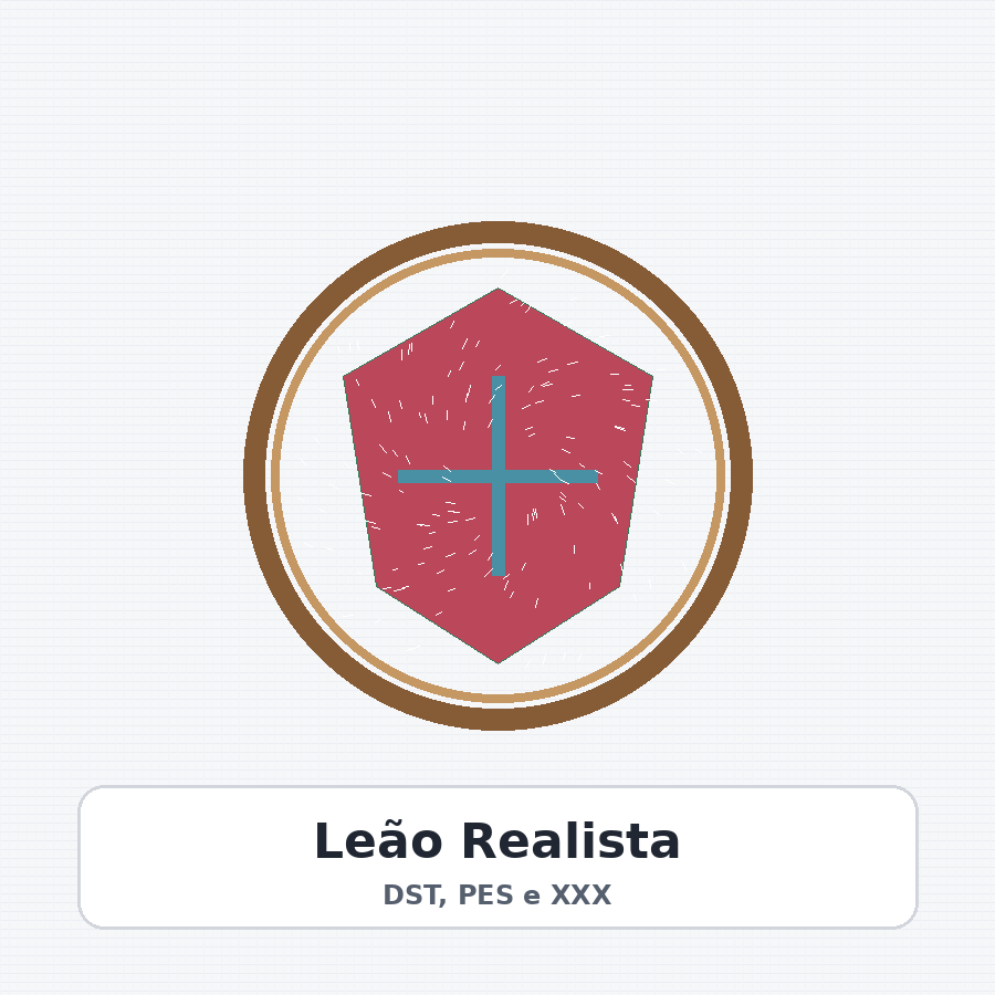 Matriz de Bordado Leão Realista Matriz de Bordado Leão Realista
