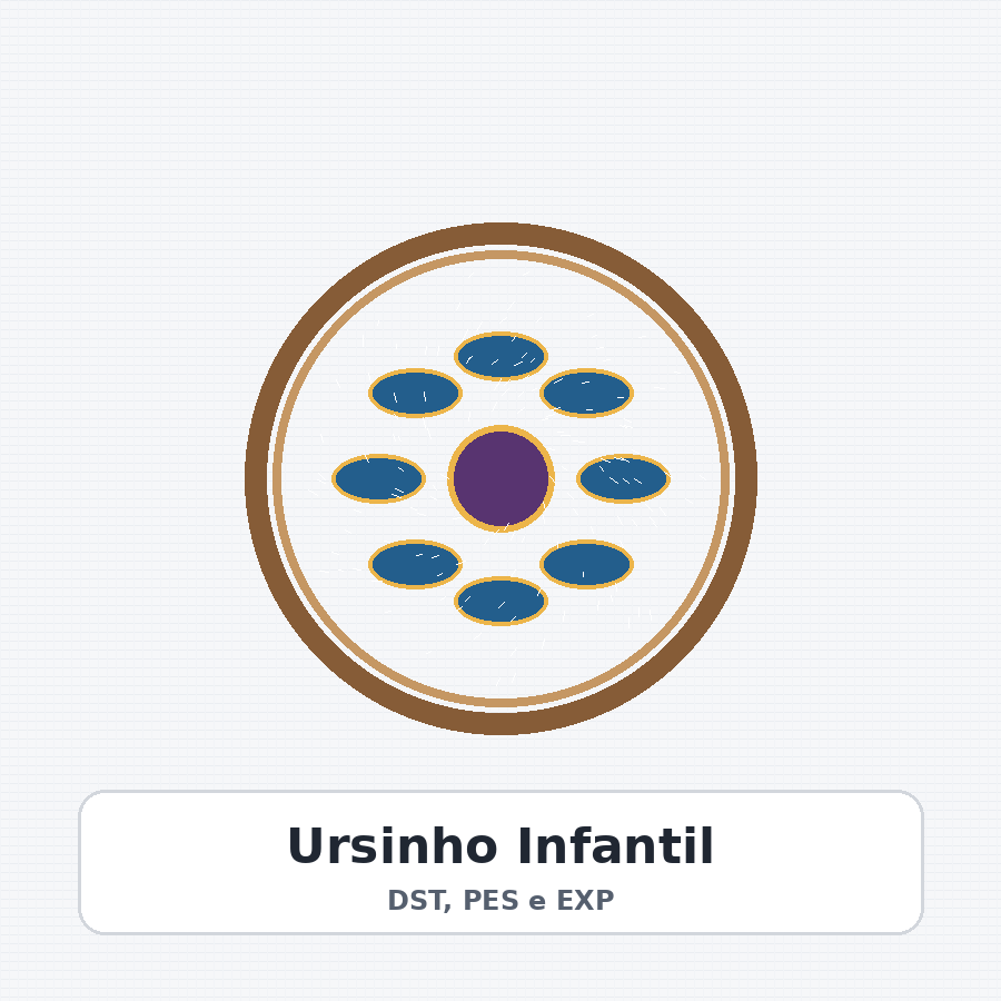 Matriz de Bordado Ursinho Infantil Matriz de Bordado Ursinho Infantil